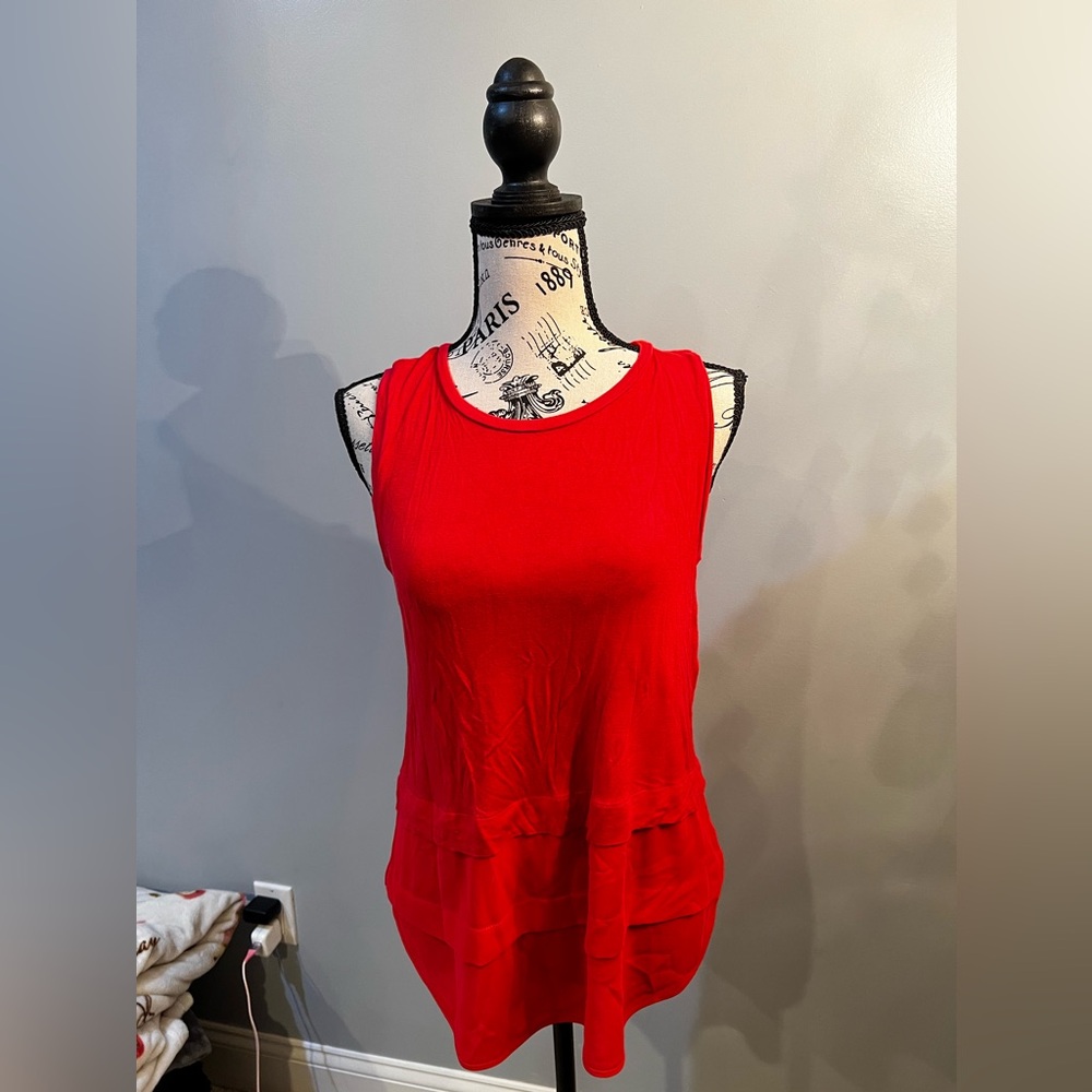 Michael Kors Size Small Red Tank